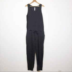sundry sleeveless knit jumpsuit